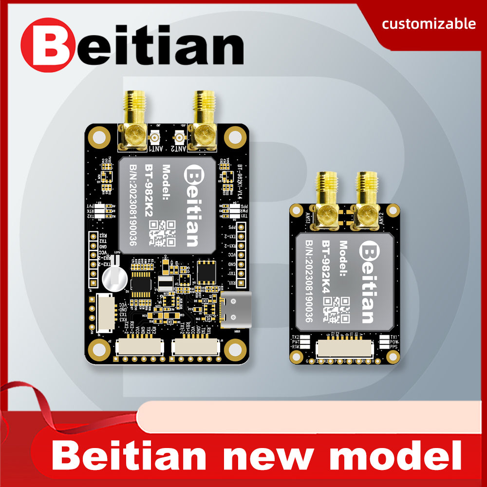 Beitian UM982 GPS Module Navigation Surveying Positioning Precision Centimeter-level RTK GNSS Module BT-982 Beitian UM982 GPS Module Navigation Surveying Positioning Precision Centimeter-level RTK GNSS Module BT-982